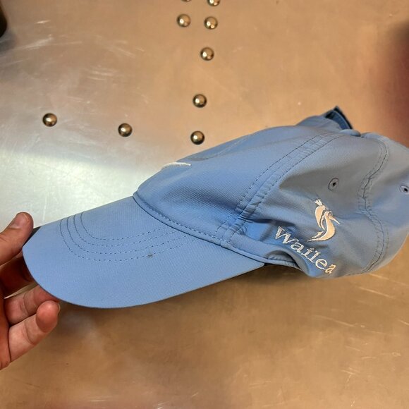 NIKE GOLF Blue Unisex Hat - Adjustable Strap back Cap - Preloved and Embroidered - Picture 2 of 6